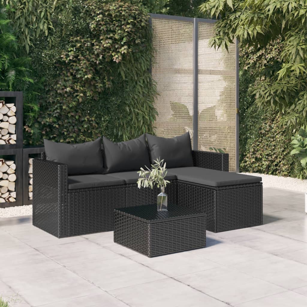 Patio Furniture Set Patio Lounge Set Outdoor Furniture Poly Rattan