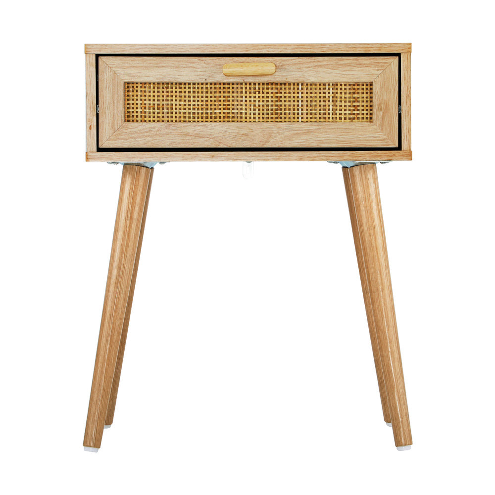 Rattan nightstand